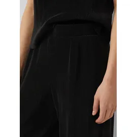 s.Oliver Plissierte Culotte Hosen Schwarz 40