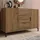 stilvora Kommode 120 x 76 x 40 cm Dunkle Eiche / Braun