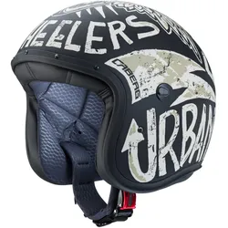 Caberg Freeride Nuke fiberglas Jethelm matt-schwarz-grau - XL (61/62)