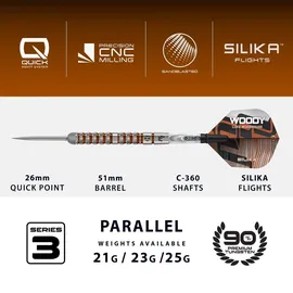 HARROWS Luke Woodhouse Series 2 Steeldarts 21 g