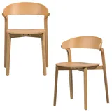 Stuhl-Set Cras Schwarz B: 52cm