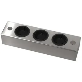 THEBO Steckdosenleiste 3-fach Silber 1 St.