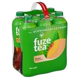 Fuze Tea Schwarzer Tee Pfirsich 1,25 Liter, 6er Pack
