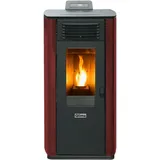 Fiorina 74 s-line Red Slim 8,24 kW Pelletofen - Qlima
