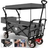 MIWEBA Bollerwagen MB-20 faltbar grau