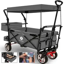 MIWEBA Bollerwagen MB-20 faltbar grau