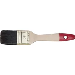 Profi-Flachpinsel Chinaborste 3-Fach gek. 90% Tops 40mm