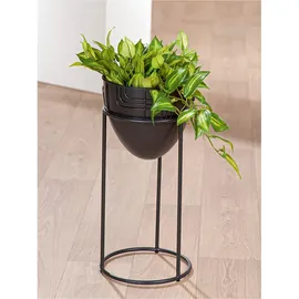 Gilde Labyrinth 24 x 50 x 24 cm Schwarz