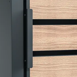 Westmann Mülltonnenbox Lacina 80 x 68 x 116 cm anthrazit