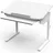 Vicco Kinderschreibtisch Arc 108 x 68 cm Kiefer weiß