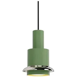 Chaumont Pendelleuchte Ø15xH22 Green/Nickel - DCW