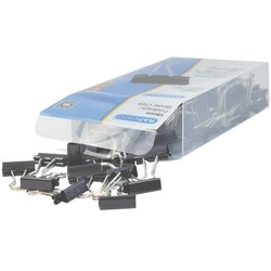 RAPESCO Befestigungsclips / Foldbackklammern 19 mm silber
