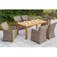 Merxx Riviera Set 13tlg. Tisch 185x90 cm