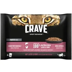 CRAVE Multipack Lachs und Huhn 88x85 g