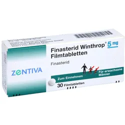Finasterid Winthrop 5 mg Filmtabletten 30 St