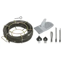 KS Tools Kanal- und Rohrreinigungs-Werkzeug-Satz Ø 16mm, 13-tlg. (900.1916)
