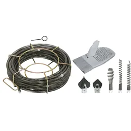 KS Tools Kanal- und Rohrreinigungs-Werkzeug-Satz Ø 16mm, 13-teilig