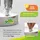 Bio Green BioGreen Paraffin Gewächshausheizung "Warmax Power 5" aus Edelstahl 600 Watt - 40 % längere Brenndauer - Silber