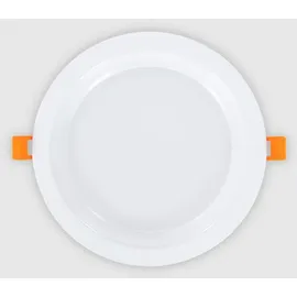 LEDKIA Einbaustrahler 16W Rund Weiß/Aluminium