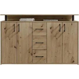HBZ Drivno Sideboard 139 x 90 x 34 cm Braun