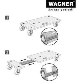 wagner® design yourself Transporthilfe MM 1331 200 kg