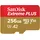SanDisk Extreme Plus microSDXC UHS-III R200/W140 + SD-Adapter 256 GB