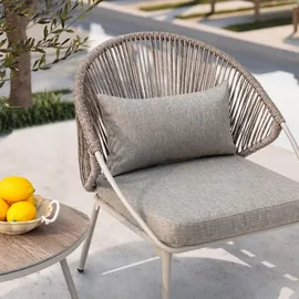avestar Bistroset 3-tlg. Beige/Grau