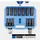 BRILLIANT TOOLS 1/2" Kraft-Stecknuss-Satz Sechskant 13-tlg. 10 - 24 mm