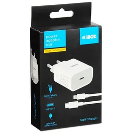 iBox C-37 Universal Weiß USB Schnellladung Drinnen (ILUC37W) - Weiß