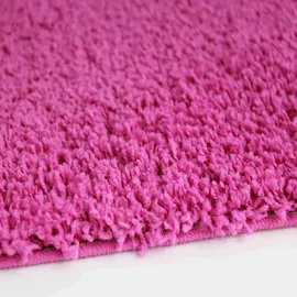 Vimoda Prime Hochflorteppich 150 x 150 cm Pink/Rosa