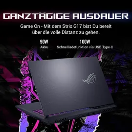 Asus ROG Strix G17 AMD Ryzen 9 7940HX 16 GB RAM 1 TB SSD RTX 4060 Win11 Home
