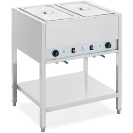 Royal Catering Bain Marie 1265 W 2 x GN 1/1 mit Unterbau -