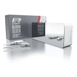 Bearware Spiegelwecker weiß