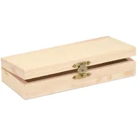 Glorex  Holzbox rechteckig 20 x 10 x 5 cm