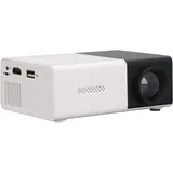 Mini-projektor, Tragbarer Mini-projektor 1080p Full Hd Unterstützt, Videoprojektor Mit Fernbedienung, Kompatibel Mit Hdmi/audio/tablet, Schwarzweiß