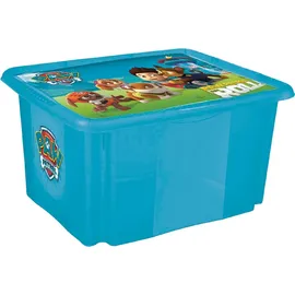 KEEEPER Karolina Aufbewahrungsbox 15 l 1-tlg. blau transparent