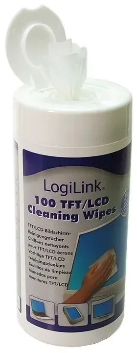 LogiLink TFT LCD Reinigung Wipes LCD/LED/Plasma, LCD / TFT / Plasma, PC, Laptop, Handy/Smartphone, Spielekonsole