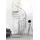 Minka Spindeltreppe Spino 120 cm Durchmesser 305,5 cm Zink