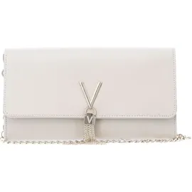 Valentino Divina SA Clutch Synthetik Beige/Weiß