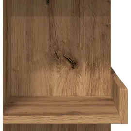 vidaXL Bartisch mit Regal 100 x 48 x 101,5 cm Braun