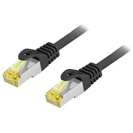 Equip Cat.6A S/FTP Outdoor-Patchkabel, 3,0m, schwarz