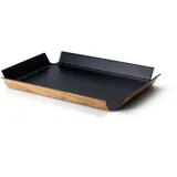 Continenta Rutschfestes Tablett schwarz