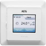 AEG FRTD 903 TC Fußboden- und Raumtemperaturregler Touchscreen mit Farbdisplay