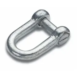 Schäkel, DIN 82101, Bolzendurchmesser 10mm, verzinkt, max. Belastbarkeit