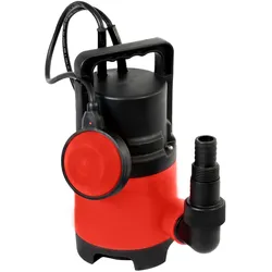 Grafner® Schmutzwasser Tauchpumpe 400 Watt 8000 l/h Schmutzwasserpumpe Gartenpumpe