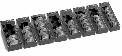 Einzelmünzbehälter MiNiKORD (Ausführung: 5ct)