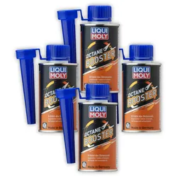 4x 200ml LIQUI MOLY 21280 Additiv Octane Booster PKW 2 Takt + 4 Takt Benzin