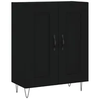 VidaXL Sideboard Schwarz 69,5x34x90 cm Holzwerkstoff Vidaxl