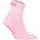 Puma Socken Quarter Plain 12er Pack Weiß/Pink 39-42