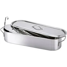 Beka 14700024 Edelstahl-Fischbräter mit Einsatz, 50 cm